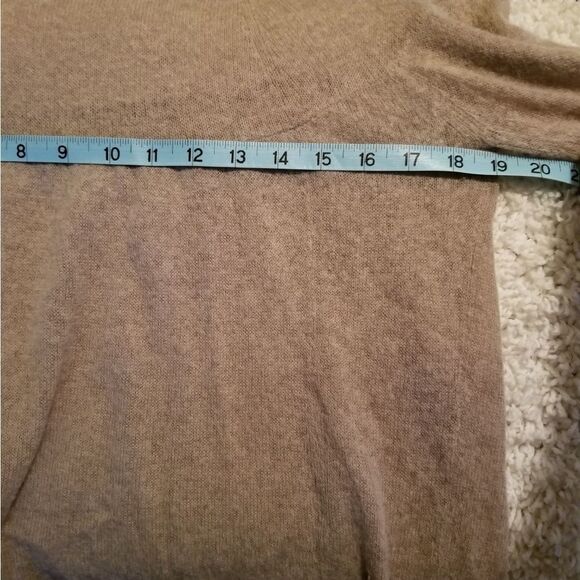 Free People Taupe Light Weight Sweater Small - Picture 6 of 6